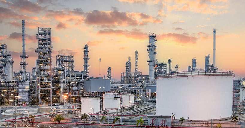 Oil and Gas Industrial zone